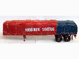 SHEETED TRAILER TWIN-AXLE MORRIS YOUNG (OES 84M)